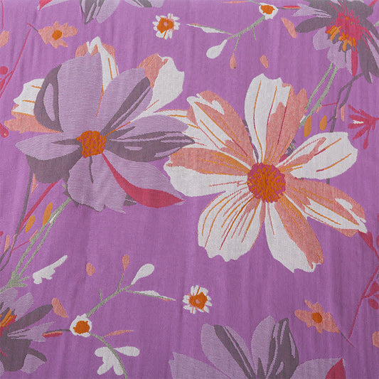 Vintage Flower Cotton Gauze Soft Towel