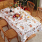 Halloween Pumpkin Waterproof Anti-oil Tablecloth