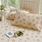 Refresh Flower Warm Velvet Bedding Set(4PCS)