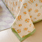 Refresh Flower Warm Velvet Bedding Set(4PCS)