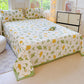 Rustic Ginkgo Leaf Velvet Bedding Set(4PCS)