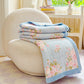 Winter Velvet Elegant Floral Bedding Set(4PCS)