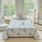 Geometric Line Warm Soft Bedding Set(4PCS)