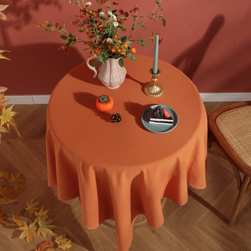 Halloween Festive Pumpkin Ghost Tablecloth