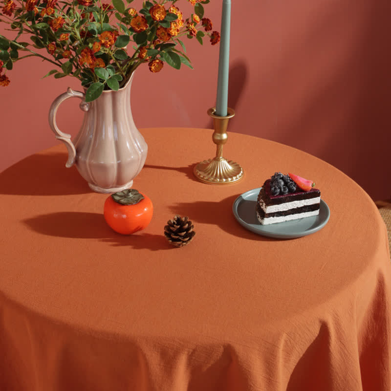 Halloween Festive Pumpkin Ghost Tablecloth