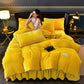 Double-sided Flannel Soft Bedding Set(4PCS)