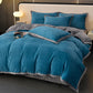 Winter Fleece Solid Color Bedding Set(4PCS)