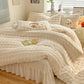 Fluffy Fleece Duvet Cover Bedding Set(4PCS)