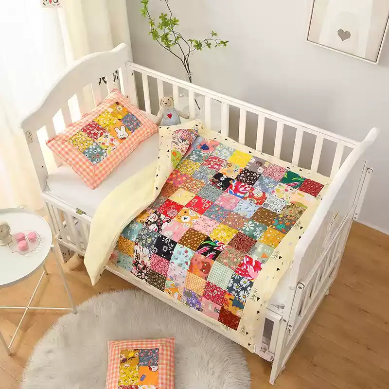 Pastoral Pure Cotton Patchwork Baby Quilt