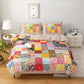 Pure Cotton Plaid Patchwork Baby Quilt