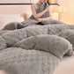 Winter Sherpa Warm Blanket with Quilt Core - image 4