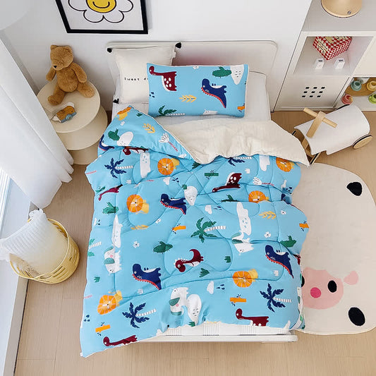 Cute Animal Fluffy Cotton Toddler Quilt