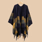 Simple Tassel Soft Travel Shawl Cape