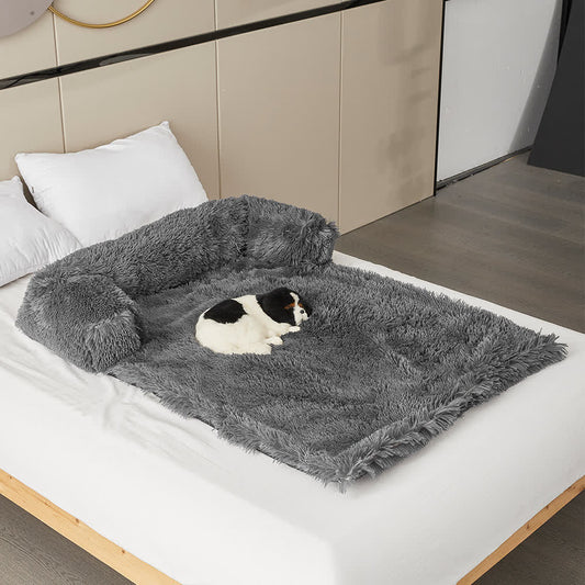 Waterproof Plush Fleece Pet Bed