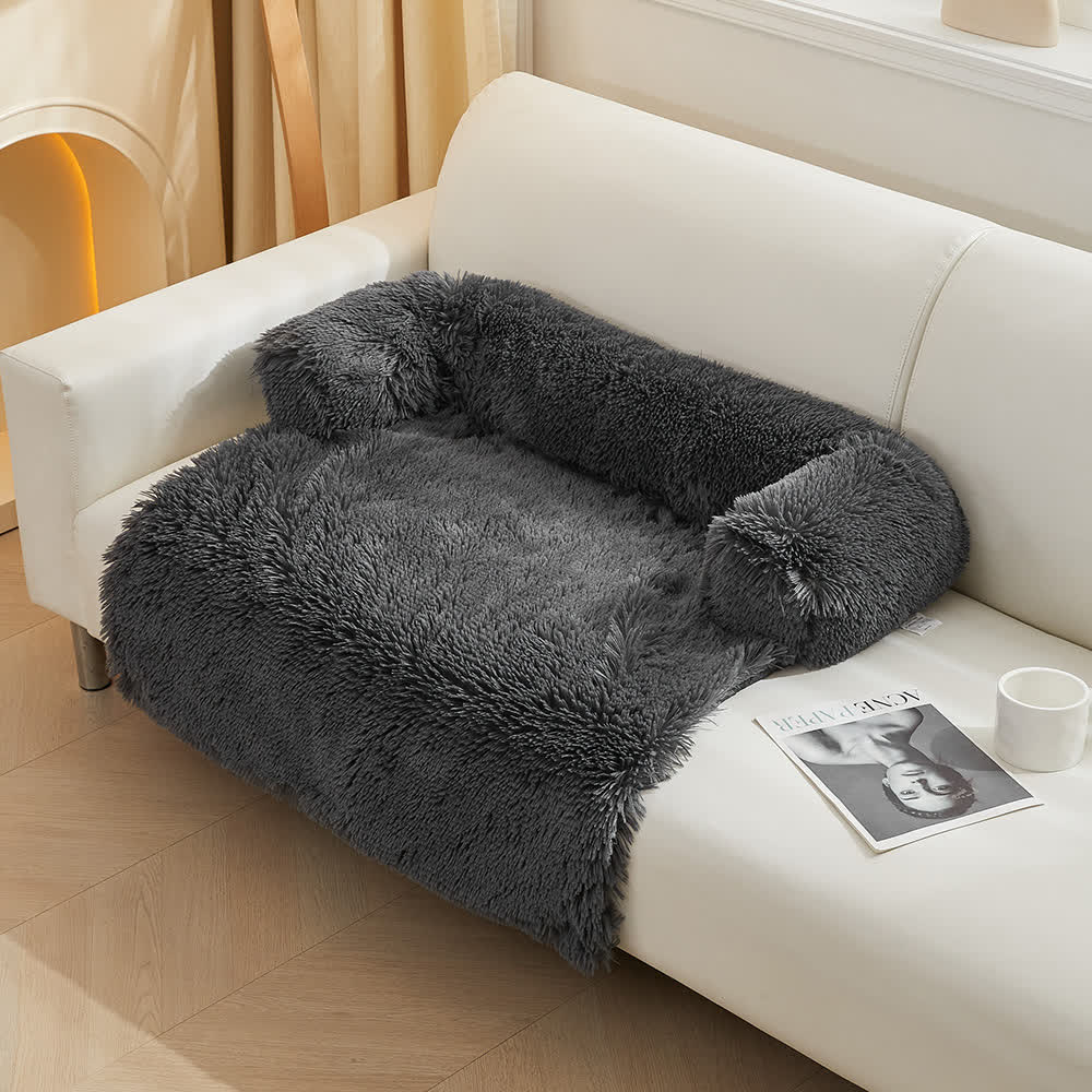 Waterproof Plush Fleece Pet Bed