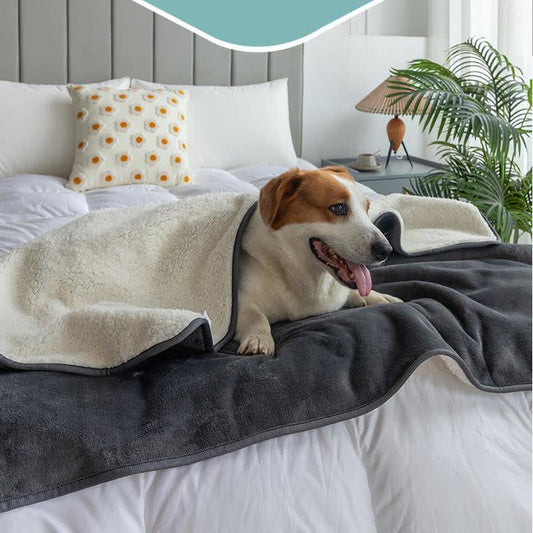 Waterproof Sherpa Pet Blanket Pad