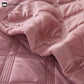 Solid Color Diamond Texture Soft Quilt