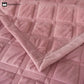 Solid Color Diamond Texture Soft Quilt