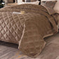 Solid Color Diamond Texture Soft Quilt