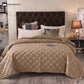 Solid Color Diamond Texture Soft Quilt