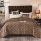 Solid Color Diamond Texture Soft Quilt