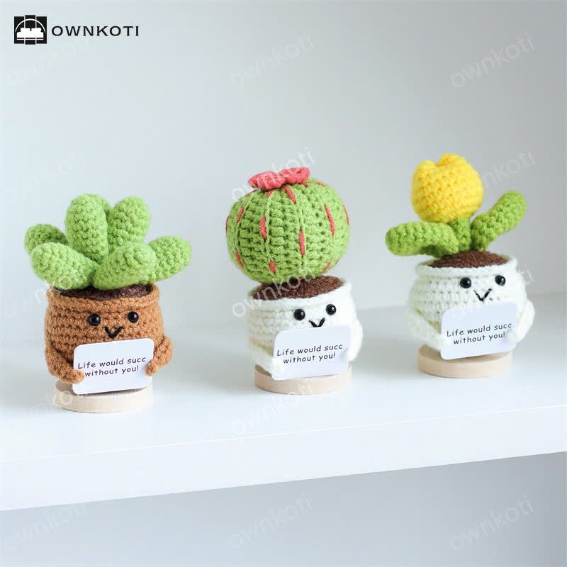 Emotional Support Potted Plant Ornament