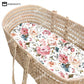 Floral Stretchy Soft Fitted Bassinet Sheets