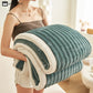 Jacquard Wave Texture Fleece Blanket