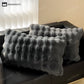 Modern Solid Color Fleece Pillowcases(2PCS)