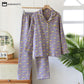 Jacquard Fish Cotton Gauze Pajama Set