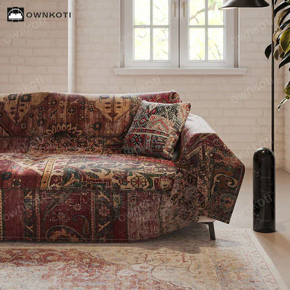 Vintage Moroccan Multifunctional Couch Cover