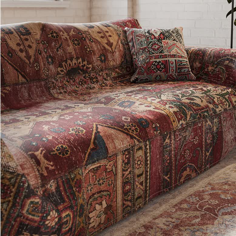 Vintage Moroccan Multifunctional Couch Cover