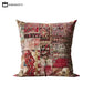 Oriental Exotic Patchwork Decortaive Pillow