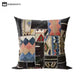 Elegant Moroccan Geometric Decorative Pillow