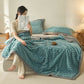 Simple Soft Fleece Duvet Cover Blanket