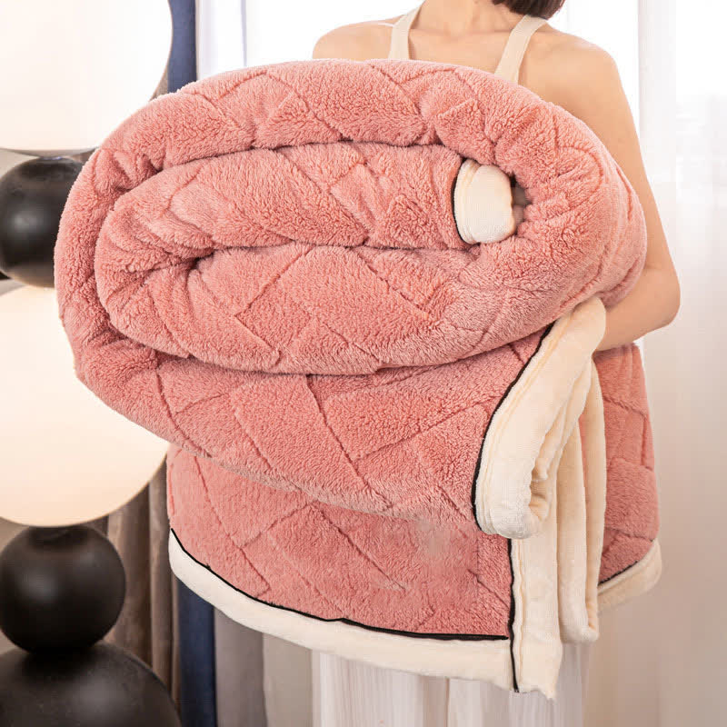 Soft Fleece Solid Color Throw Blanket