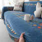 Bohemian Geometric Chenille Sofa Protector