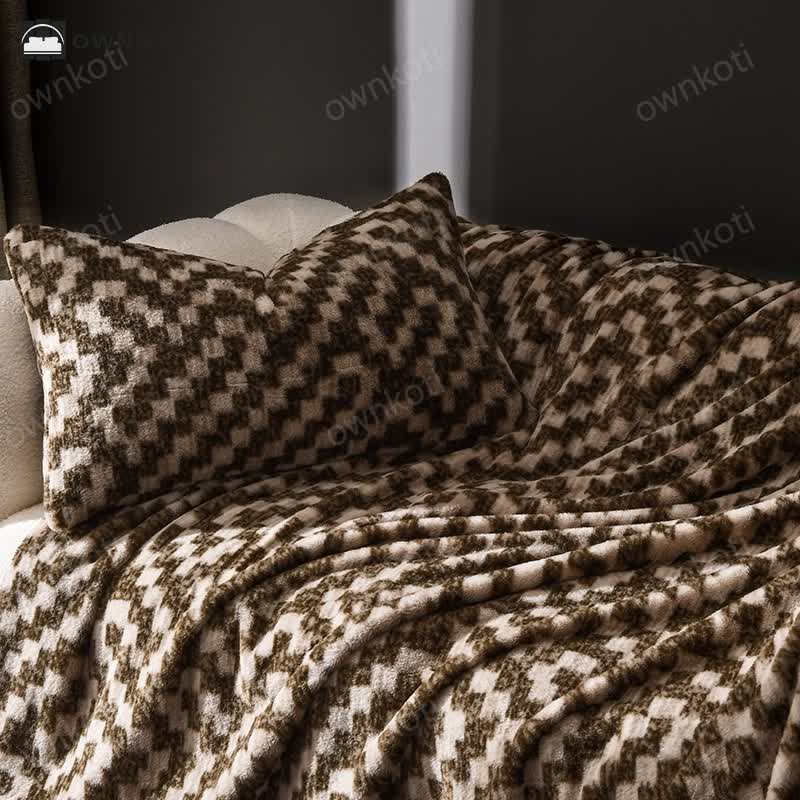 Modern Warm Soft Sofa Throw Blanket