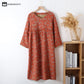 Yarn-dyed Jacquard Soft Cotton Nightdress