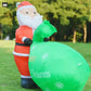 Santa Claus Inflatable Decoration with LED Lights