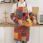 Vintage Paisley Waterproof Kitchen Apron