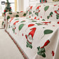 Chenille Santa Claus Functional Sofa Cover