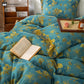 Lily Cotton Gauze Button Bedding Set(4PCS)