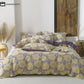 Jacquard Sunflower Cotton Gauze Bedding Set (4PCS)