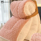 Sherpa Warm Throw Blanket with Quilt Core