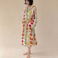 Pastoral Cotton Absorbent Hooded Bathrobe