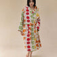 Pastoral Cotton Absorbent Hooded Bathrobe
