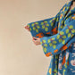 Pastoral Cotton Absorbent Hooded Bathrobe