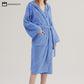 Pure Cotton Striped Hooded Cape Bathrobe