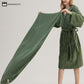 Pure Cotton Striped Hooded Cape Bathrobe